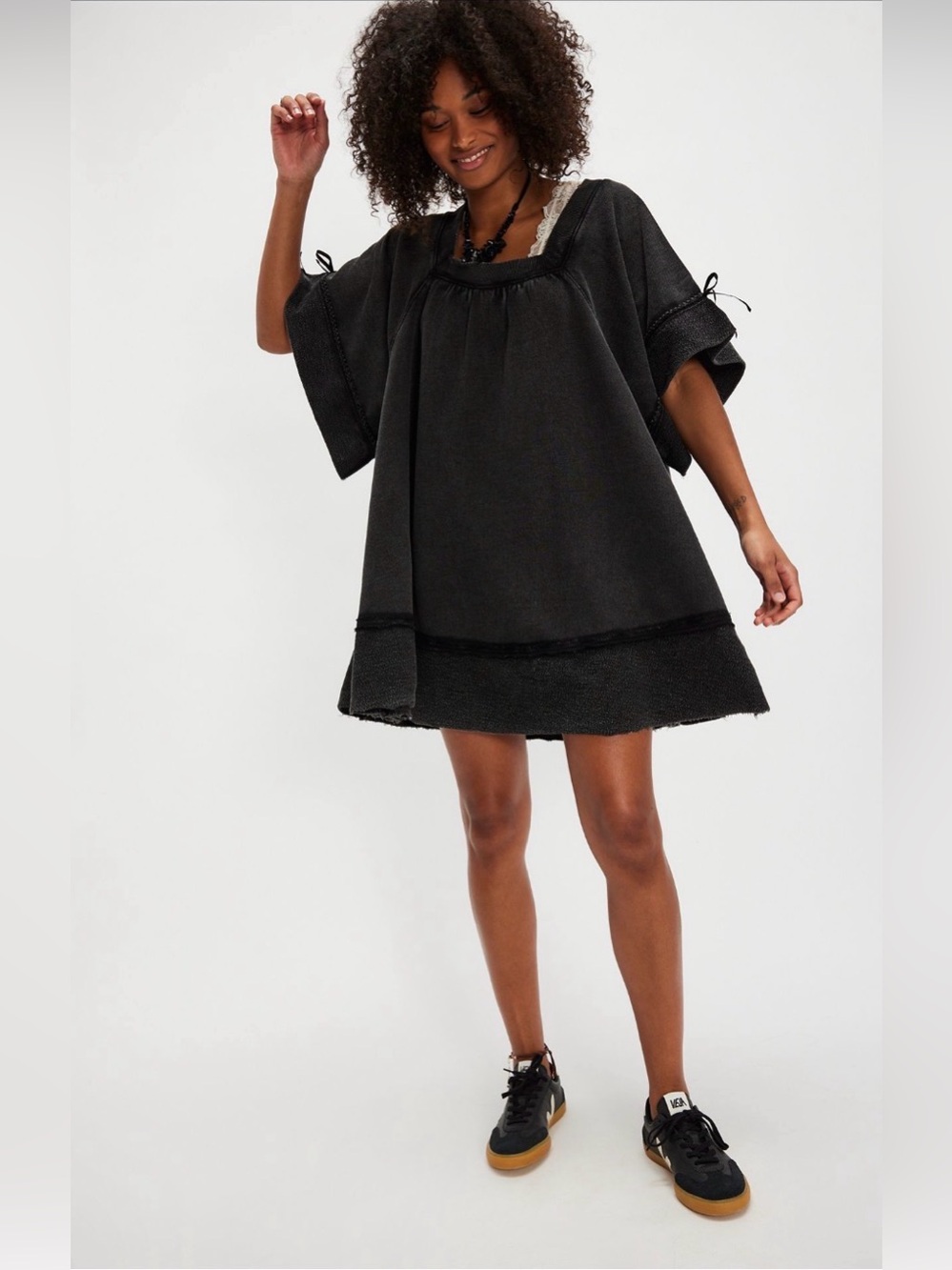 Free people Astoria Sweatshirt Tunic- NEW